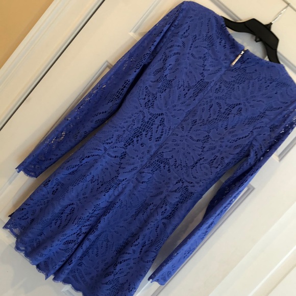 NWT Lilly Pulitzer Tiki Wrap Romper Beckon Blue - Picture 5 of 8